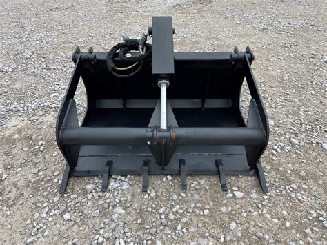 mini skid steer grapple bucket with teeth|best mini skid steer attachments.